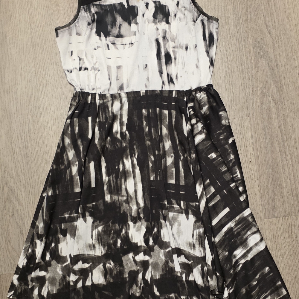 Stylish Black and White Kids Dress